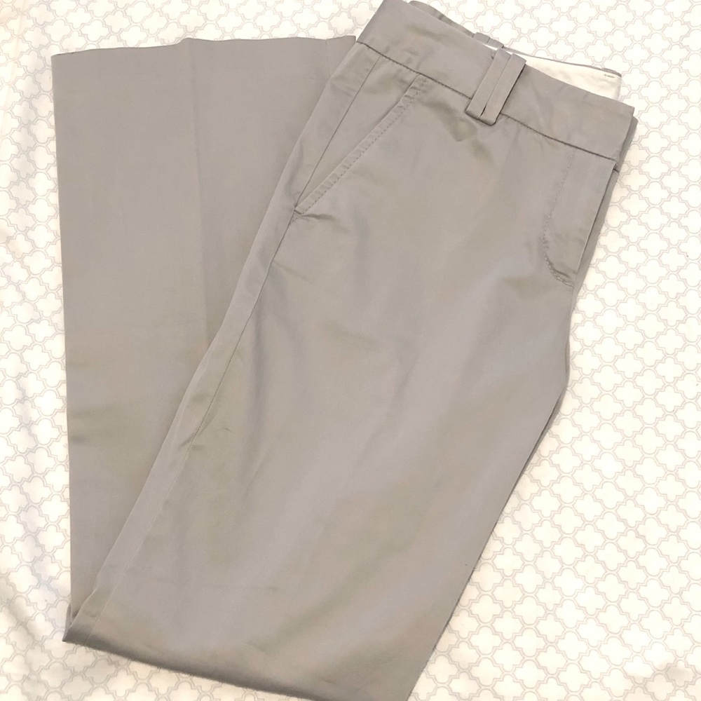 2/20 LOFT Gray Petite Julie Dress Pants 4P